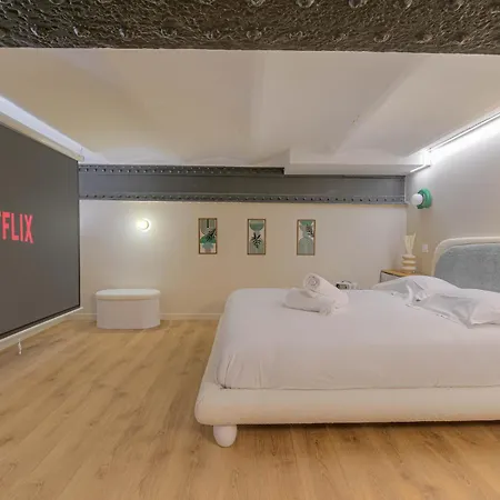 Apartamento Jacuzzi&cinéma - Loft Design - Porte De Lyon Caluire-et-Cuire