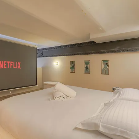 Apartamento Jacuzzi&cinéma - Loft Design - Porte De Lyon