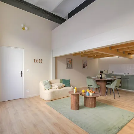 Apartment Jacuzzi & Cinema - Loft Design - Porte De Lyon *